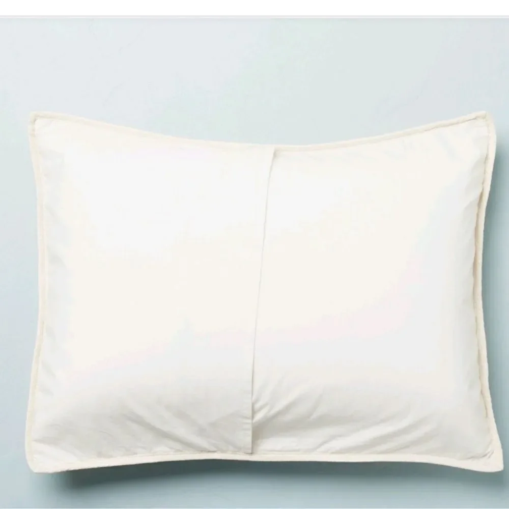 2-Hearth & Hand with Magnolia - King Diamond‎ Stripe Matelasse Pillow Shams